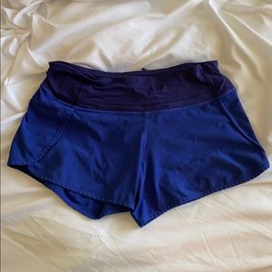 Lululemon Speed Up shorts